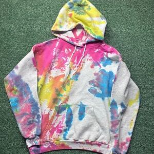 Hanes Vibrant Tie-Dye Men's Sweater